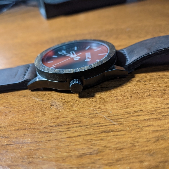 The Morris Kodiak Scroll Wood Watch by Mica - Picture 6 of 10